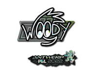 WOOD7 Stickers