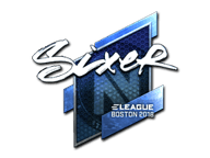 SIXER Stickers