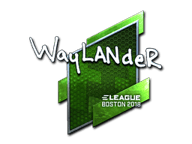 wayLander Stickers