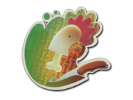 Chicken Capsule Stickers