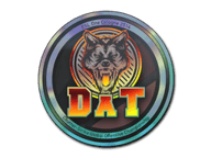 dAT team Stickers