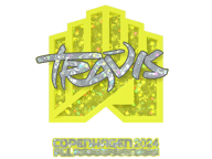 TRAVIS Stickers