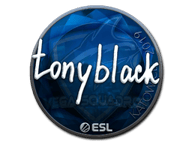 tonyblack Stickers