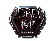 London 2018 Returning Challengers Autograph Capsule Stickers