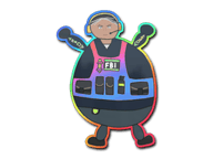 Poorly Drawn Capsule Stickers