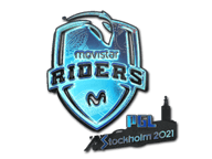 Movistar Riders Stickers