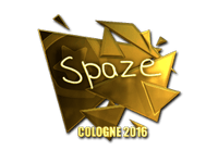 spaze (Gold) | Cologne 2016