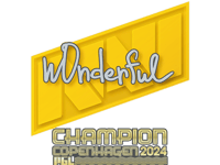 w0nderful (Champion) | Copenhagen 2024