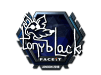 tonyblack (Foil) | London 2018