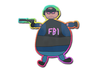 Poorly Drawn FBI (Holo)