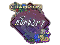 n0rb3r7 (Glitter, Champion) | Rio 2022