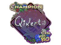 qikert (Glitter, Champion) | Rio 2022