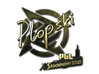 Plopski (Gold) | Stockholm 2021