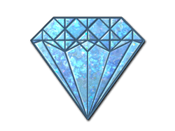 Blue Gem (Glitter)