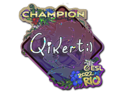qikert (Glitter, Champion) | Rio 2022