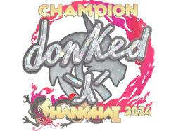 donk (Glitter, Champion) | Shanghai 2024