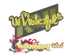 w0nderful (Glitter) | Shanghai 2024