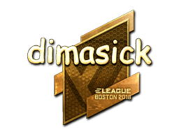 dimasick (Gold) | Boston 2018
