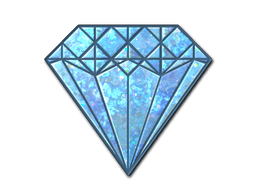 Blue Gem (Glitter)