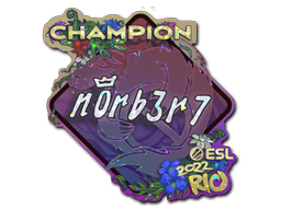 n0rb3r7 (Glitter, Champion) | Rio 2022